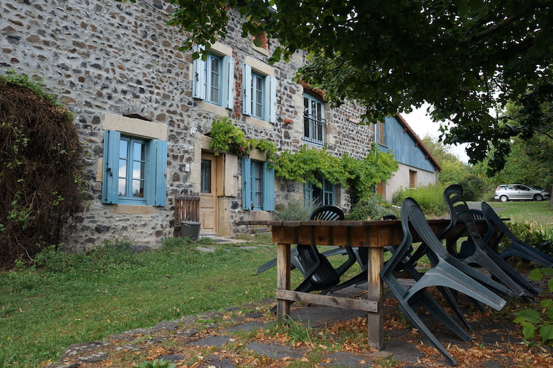 Gites Chambres Dhotes Haute-Loire 43 La Garnasette, écologique et végétarien ou vegan 