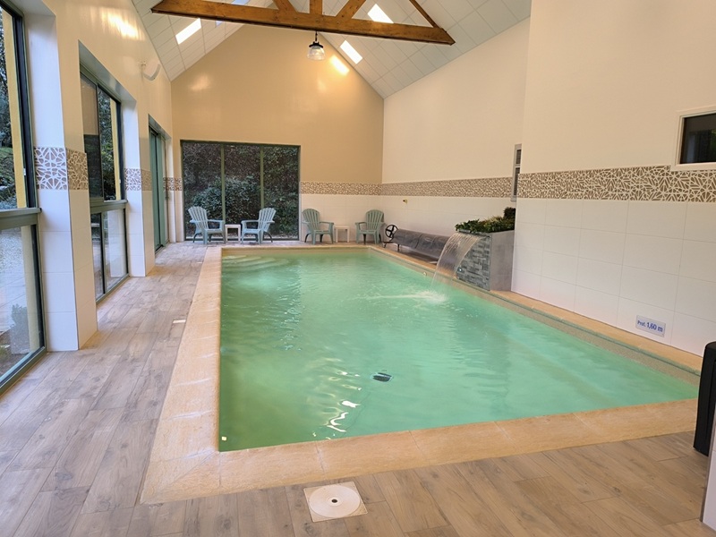 Gites Chambres Dhotes Ille-et-Vilaine 35 Le Héron 15 pl. piscines chauffées jacuzzi hammam