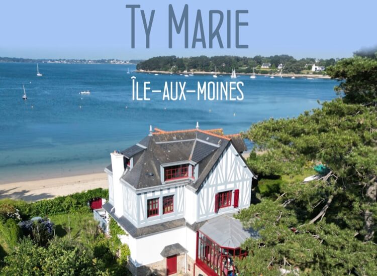 Gites Chambres Dhotes Morbihan 56 Villa TY MARIE, sur la plage, à l'Ile-aux-Moines